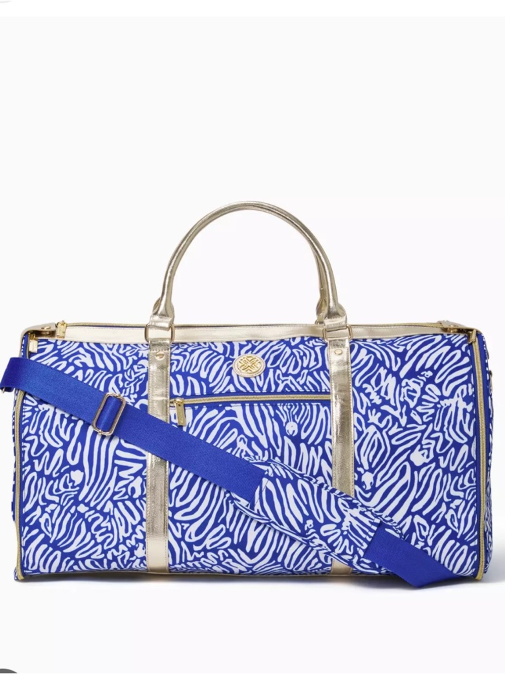 Lilly Pulitzer Garment Weekender Bag blue